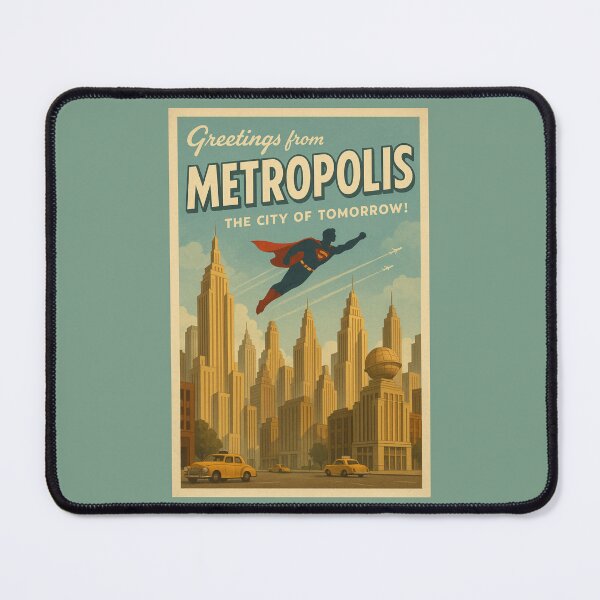 Item preview, Greetings from Metropolis – The City of Tomorrow! designed and sold by Lavoretty.