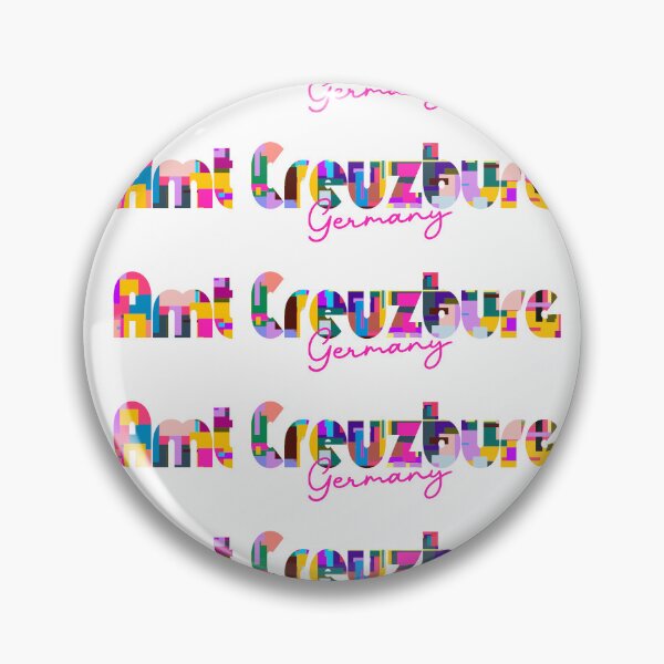 Item preview, Amt Creuzburg, Germany, Vibrant Abstract City Typography Art designed and sold by Wanderful-roads.