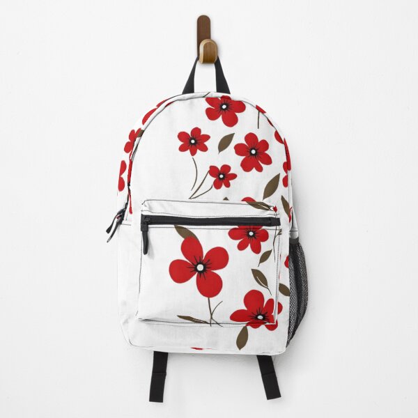 Item preview, Minimalist Red Wildflower Botanical Illustration designed and sold by Palette & Hue.