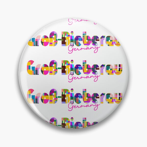 Item preview, Groß-Bieberau, Germany, Vibrant Abstract City Typography Art designed and sold by Wanderful-roads.