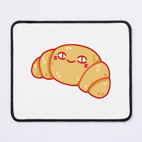 Item preview, Cute Croissant French Pastry Kawaii Illustration designed and sold by RepentAgenda.