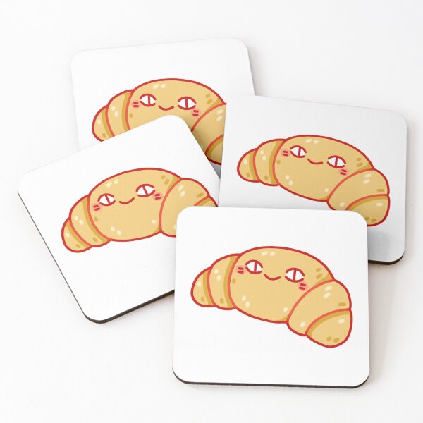 Item preview, Cute Croissant French Pastry Kawaii Illustration designed and sold by RepentAgenda.