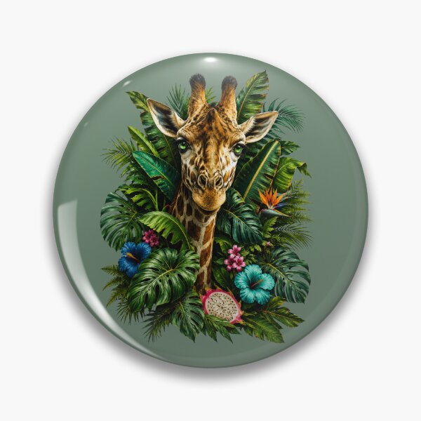 Item preview, Emerald Jungle Giraffe designed and sold by Aimetoi.
