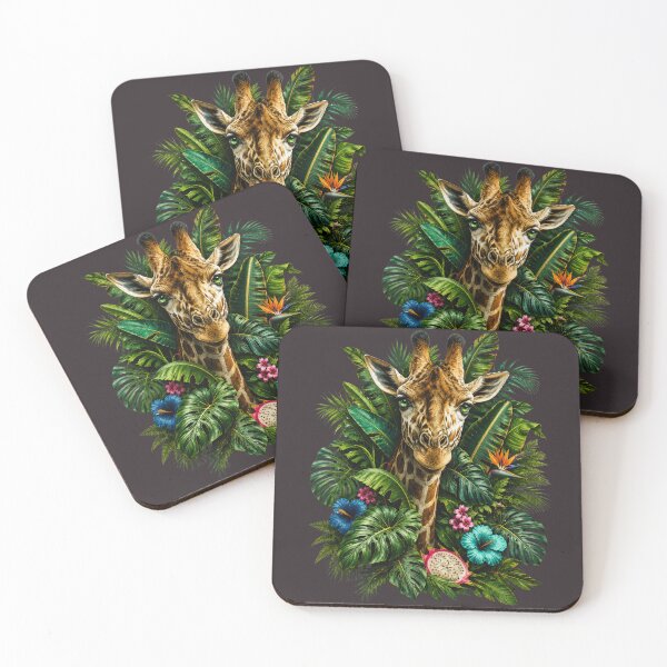 Item preview, Emerald Jungle Giraffe designed and sold by Aimetoi.