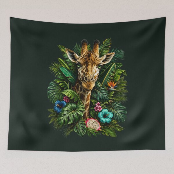 Item preview, Emerald Jungle Giraffe designed and sold by Aimetoi.