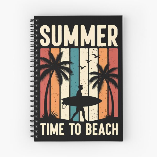 Item preview, Summer Time To Beach Surfer designed and sold by Linework Studio.