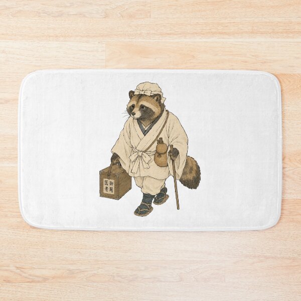 Item preview, Tanuki Doctor - Japanese Raccoon Dog Physician Character designed and sold by medicalkinoko.
