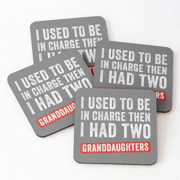 Item preview, I Used to Be in Charge Then I Had 2 Granddaughters (On Back) designed and sold by KristineLi.