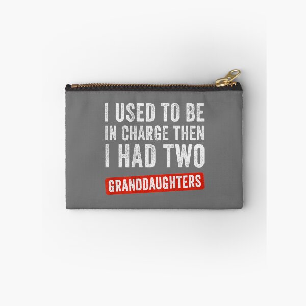 Item preview, I Used to Be in Charge Then I Had 2 Granddaughters (On Back) designed and sold by KristineLi.
