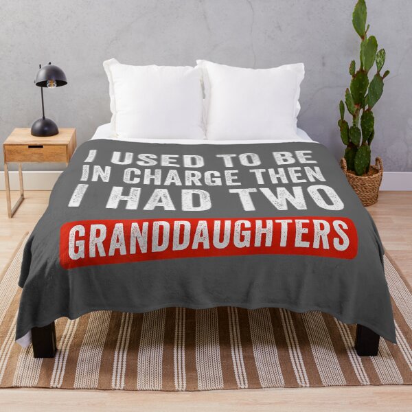 Item preview, I Used to Be in Charge Then I Had 2 Granddaughters (On Back) designed and sold by KristineLi.
