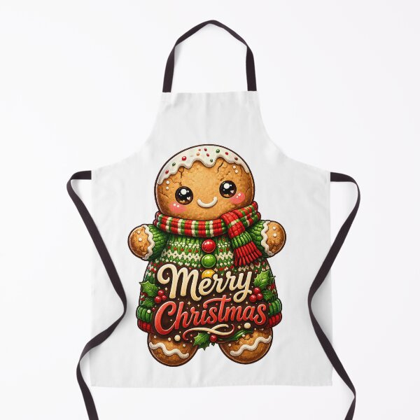 Artikelvorschau, Merry Christmas Cozy Gingerbread Man entworfen und verkauft von DesignsCreative.
