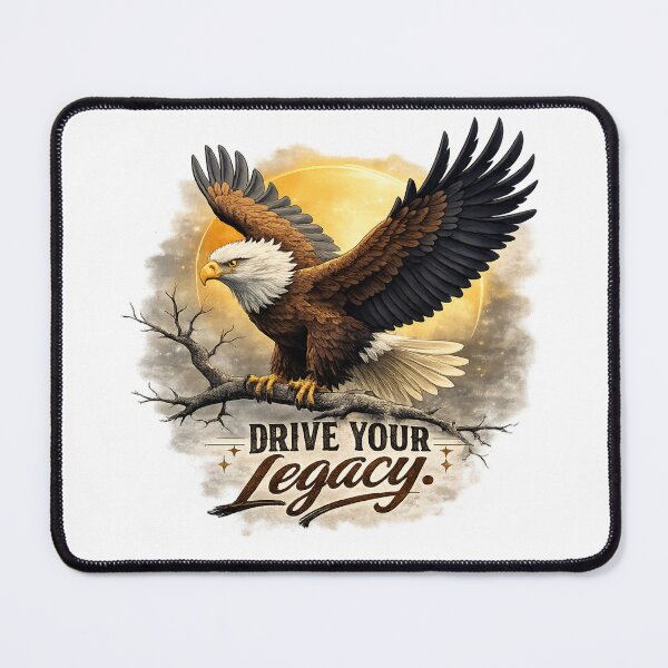 Item preview, Majestic Bald Eagle | Freedom & Strength Wildlife T-Shirt Design designed and sold by Saeed Ahmad.