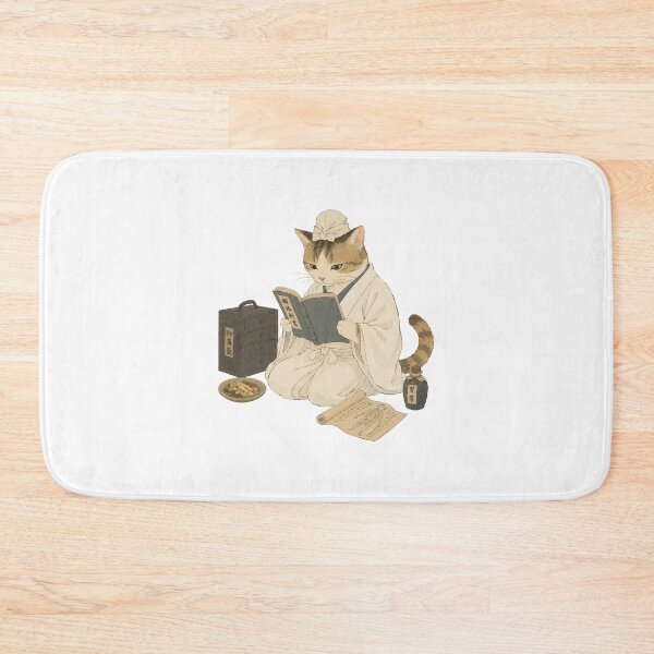 Item preview, Cat Doctor - Japanese Scholar Physician Animal Character designed and sold by medicalkinoko.
