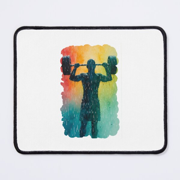 Item preview, Dancing in the Rain #44 | Weightlifter designed and sold by halibutgoatramb.
