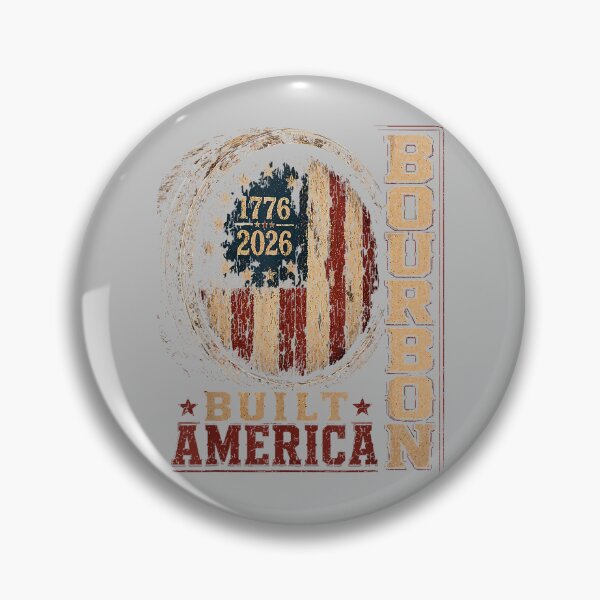 Item preview, Bourbon Vintage Built America Patriotic Whiskey 250 Years designed and sold by mjohnson9.