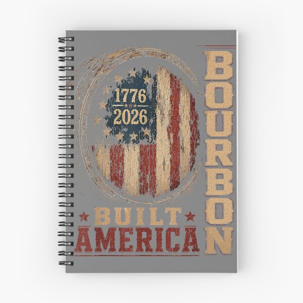 Item preview, Bourbon Vintage Built America Patriotic Whiskey 250 Years designed and sold by mjohnson9.