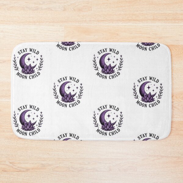 Item preview, Stay Wild Moon Child designed and sold by Moon & Mischief Co..