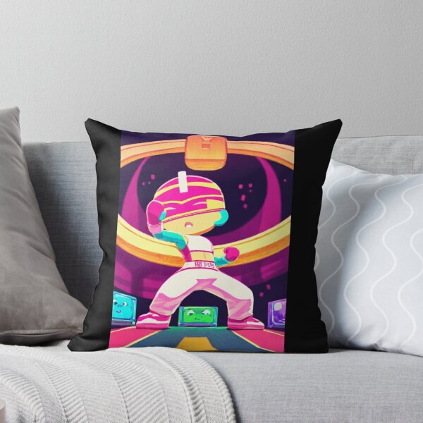 Item preview, Video Game - Chibi-style Character, Arcade Fighting Dynamism designed and sold by Zone--Gaming.