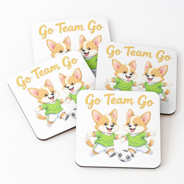 Item preview, Adorable Corgi Soccer Art designed and sold by Kedspicedesign.