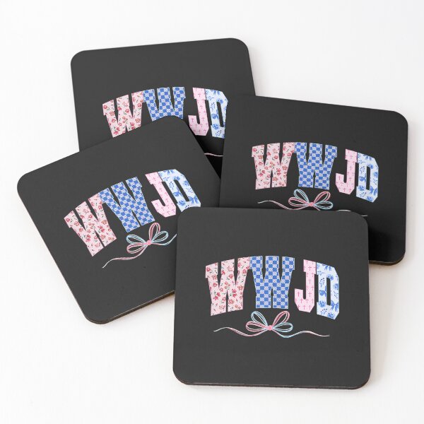Item preview, Girly Floral WWJD Retro Preepy Coquette Jesus Women Men Kids designed and sold by FrankIsabel.