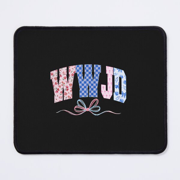 Item preview, Girly Floral WWJD Retro Preepy Coquette Jesus Women Men Kids designed and sold by FrankIsabel.