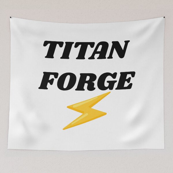 Item preview, Titan Forge⚡ | Forged for Greatness | Premium Power & Strength Design designed and sold by UrbanEchoHub.