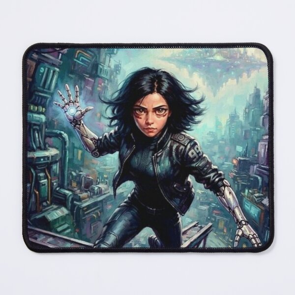 Item preview, Alita Retro Sci-Fi Cyberpunk Tribute Art Poster designed and sold by Art's Diner.