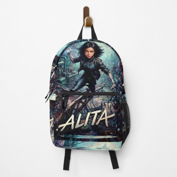 Item preview, Alita Retro Sci-Fi Cyberpunk Tribute Art Poster designed and sold by Art's Diner.