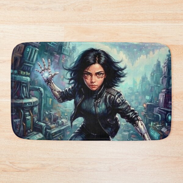 Item preview, Alita Retro Sci-Fi Cyberpunk Tribute Art Poster designed and sold by Art's Diner.