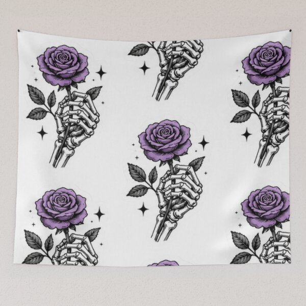 Item preview, Bones & Blooms designed and sold by Moon & Mischief Co..