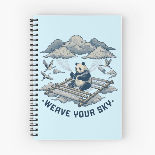 Item preview, Weave Your Sky – Dreamy Panda Clouds designed and sold by Dogandesighn.