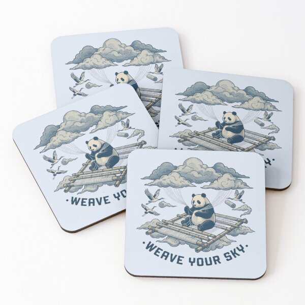 Item preview, Weave Your Sky – Dreamy Panda Clouds designed and sold by Dogandesighn.