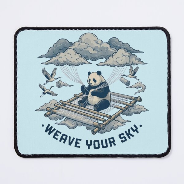 Item preview, Weave Your Sky – Dreamy Panda Clouds designed and sold by Dogandesighn.