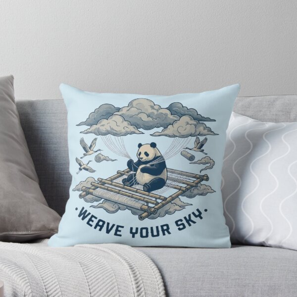 Item preview, Weave Your Sky – Dreamy Panda Clouds designed and sold by Dogandesighn.