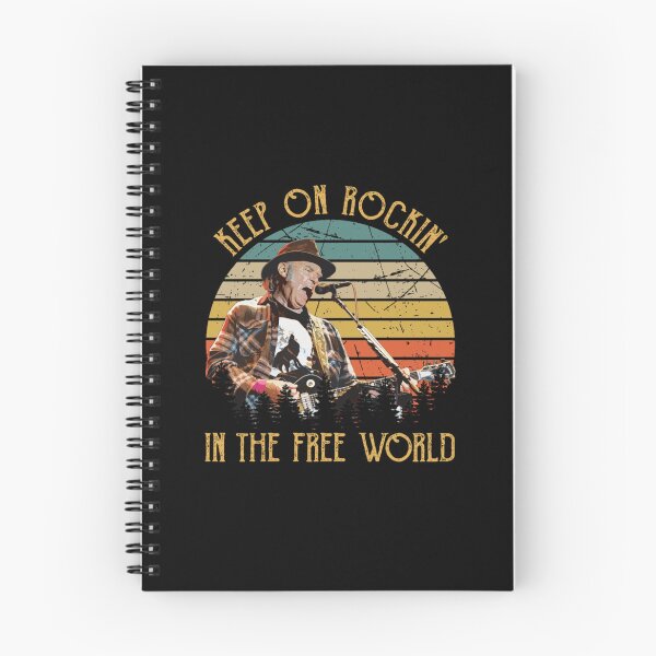 Item preview, Neil Young Keep Rockin Graphic Design designed and sold by FranClane.