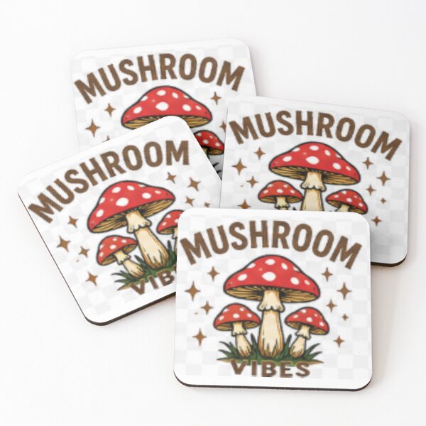 Item preview, Mushroom Vibes Retro Cottagecore T-Shirt | Cute Red Toadstool Forest Nature Design designed and sold by ser-Ile.