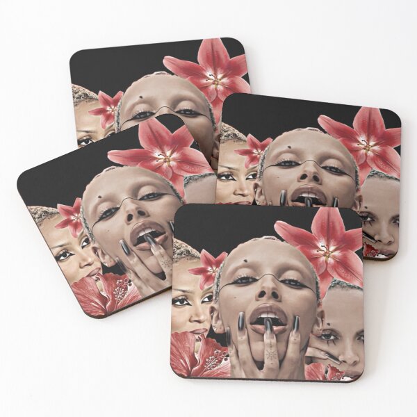 Item preview, singer, flower and red hand designed and sold by palapastore.