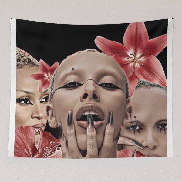 Item preview, singer, flower and red hand designed and sold by palapastore.