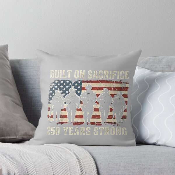 Item preview, Built On Sacrifice 250 Year Strong America 250th Anniversary designed and sold by mjohnson9.