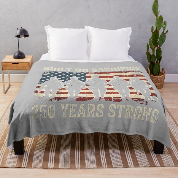 Item preview, Built On Sacrifice 250 Year Strong America 250th Anniversary designed and sold by mjohnson9.