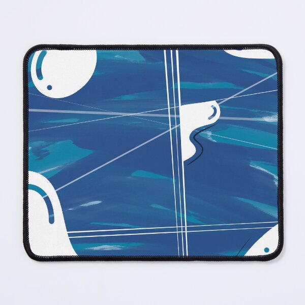 Item preview, Blue Horizon | Modern Abstract Composition designed and sold by Moon-Petal.