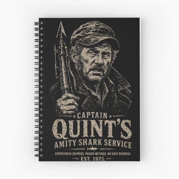 Item preview, Vintage Distressed Amity Shark Fishing Charter designed and sold by Imaginationbeyond.