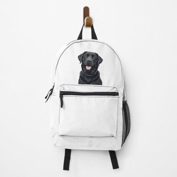 Item preview, Happy Black Labrador Retriever Portrait designed and sold by Inky Accessories.