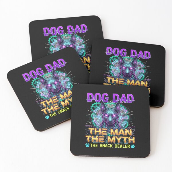 Item preview, Dog Dad Myth Snack Dealer Paw Print Flag Tee designed and sold by GiaoCalonas.