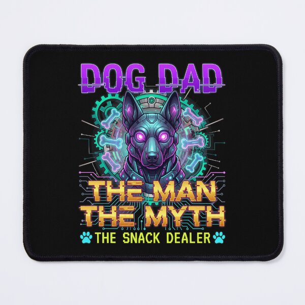 Item preview, Dog Dad Myth Snack Dealer Paw Print Flag Tee designed and sold by GiaoCalonas.