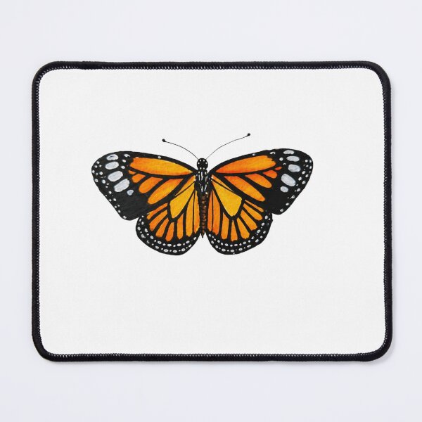 Item preview, Vibrant Orange Monarch Butterfly Aesthetic Art designed and sold by Mvicen.