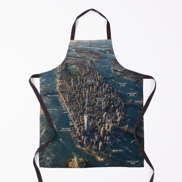 Item preview, New York 3D Map designed and sold by MarkColeImaging.