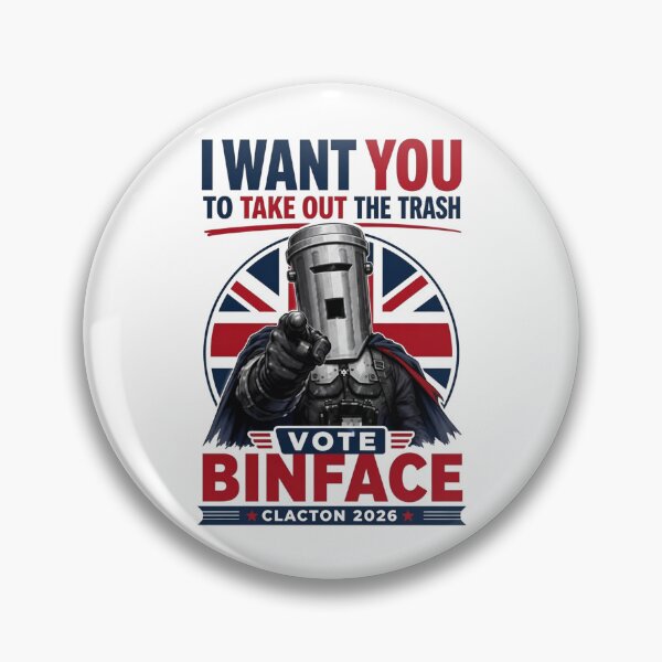 Item preview, Vote Binface Clacton designed and sold by Findeloine.