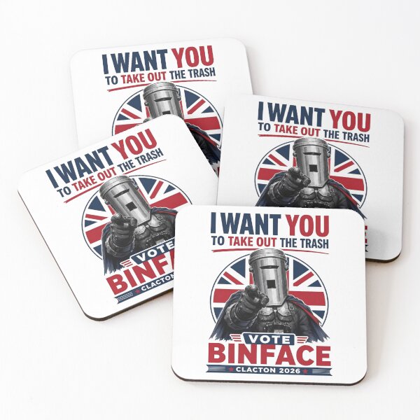 Item preview, Vote Binface Clacton designed and sold by Findeloine.
