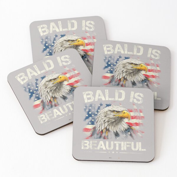 Item preview, Bald is Beautiful 4th of July Independence Day America Eagle designed and sold by mjohnson9.